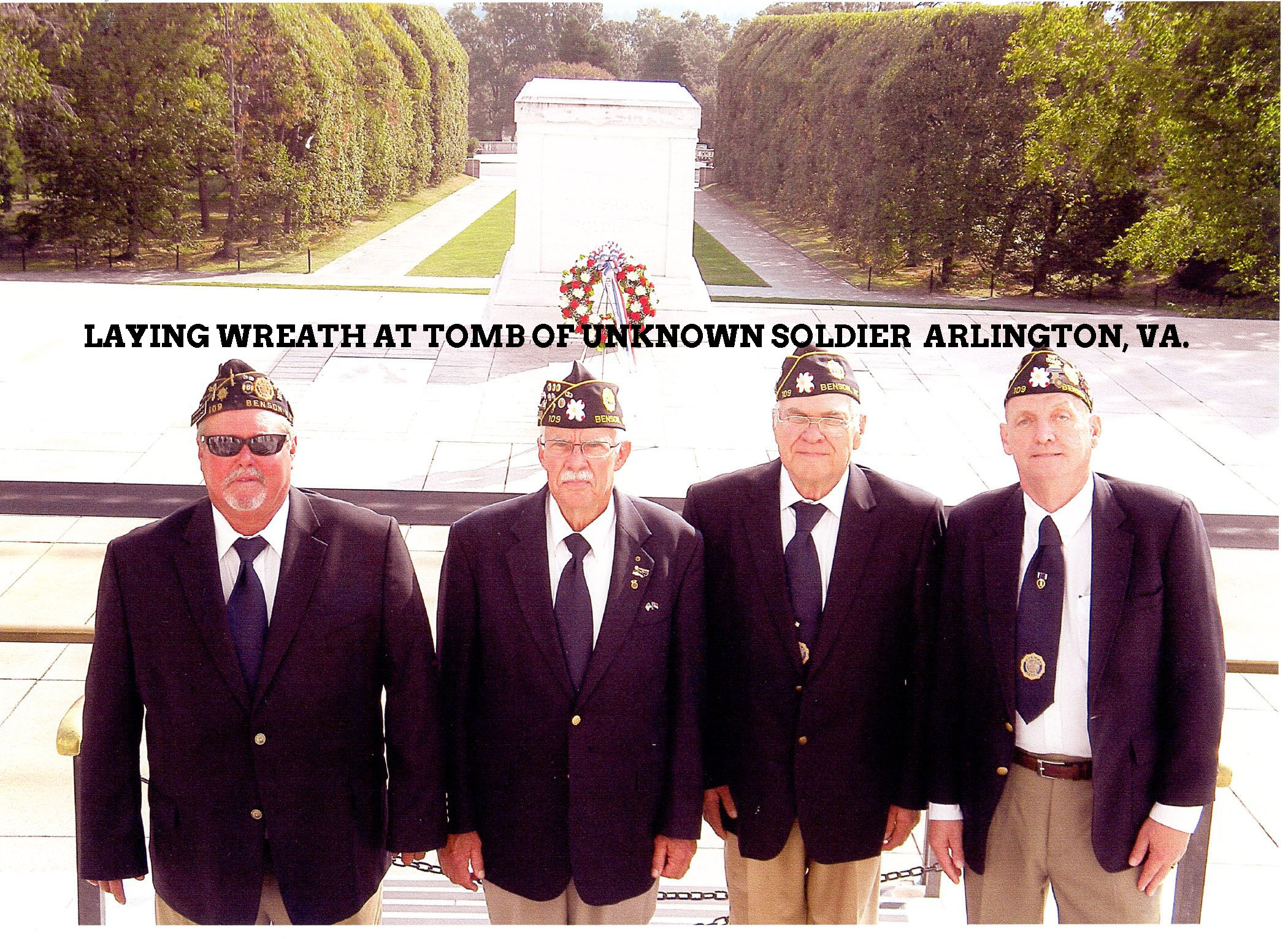 wreath at tomb