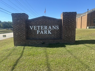 vet park sign